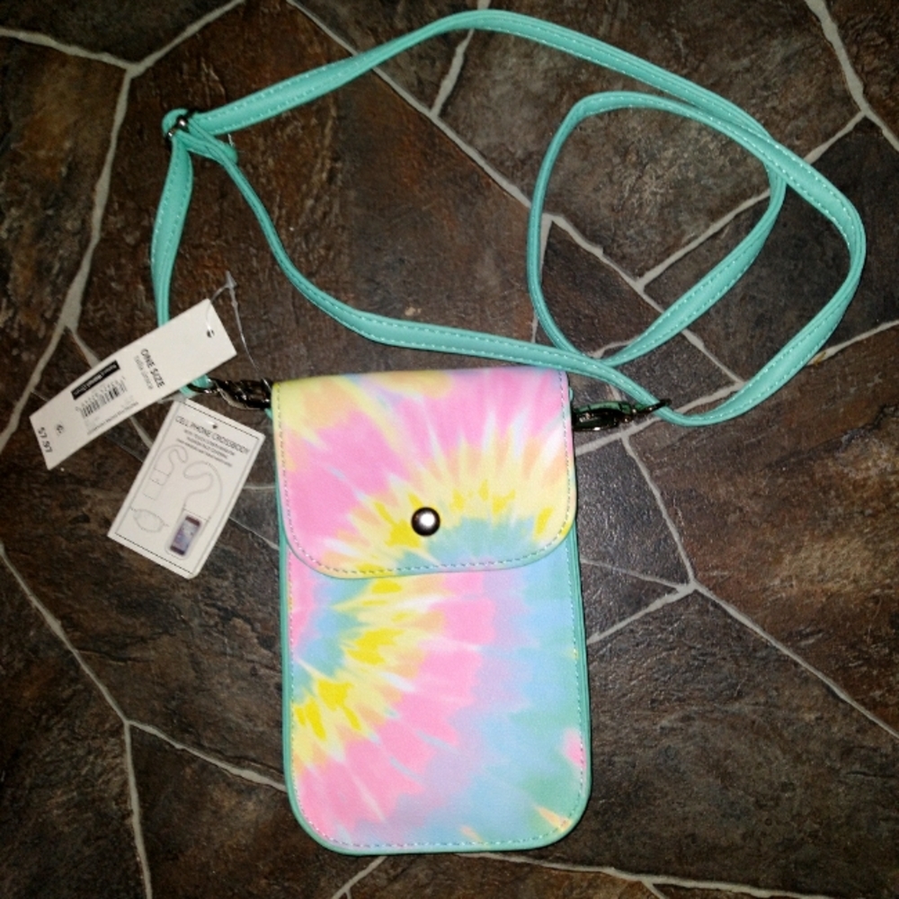 Tie dye purse